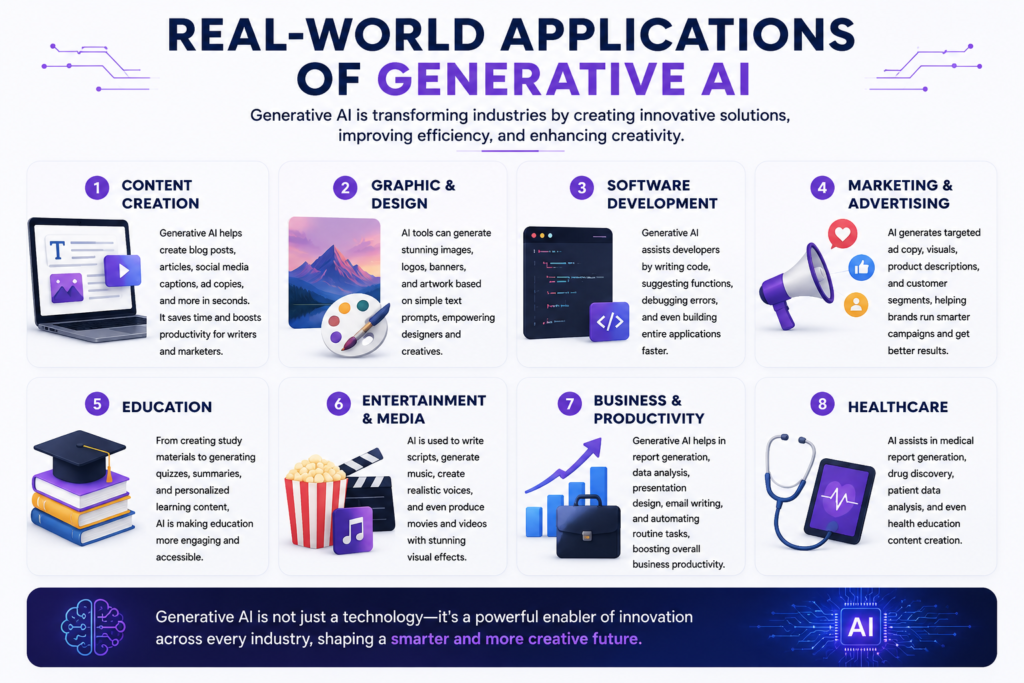 Real-World Applications of Generative AI
