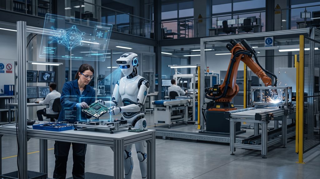 AI robotics and human machine collaboration