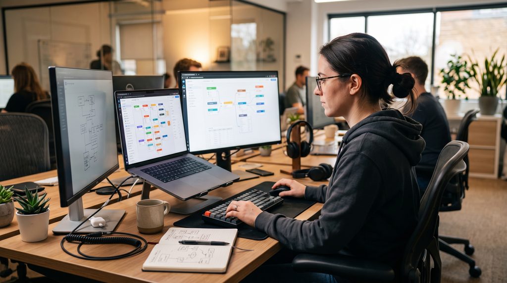 Low-code and no-code software development