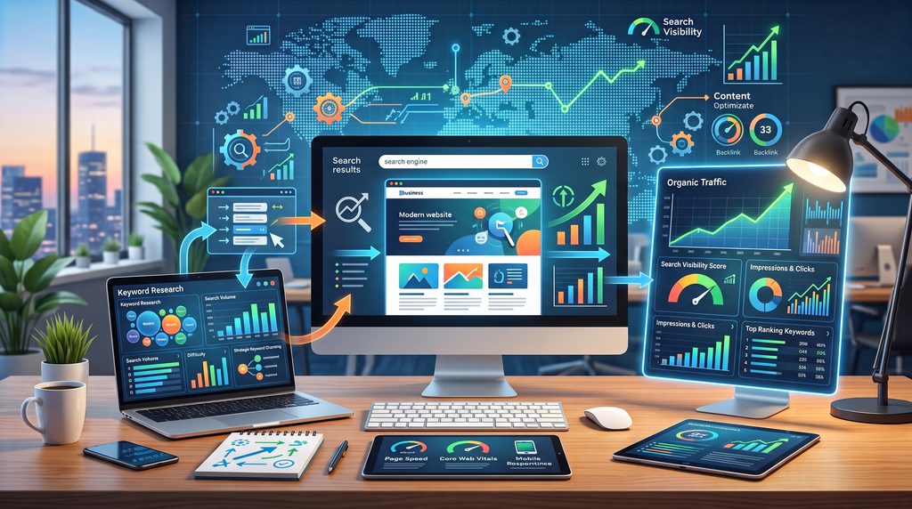 SEO strategy for digital marketing
