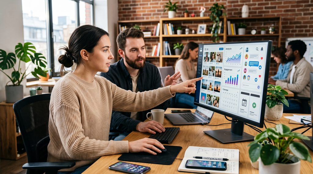 Social media strategy for digital marketing
